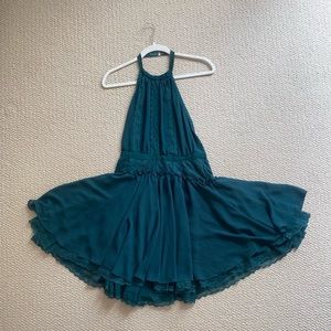Victoria’s Secret Green Halter Dress